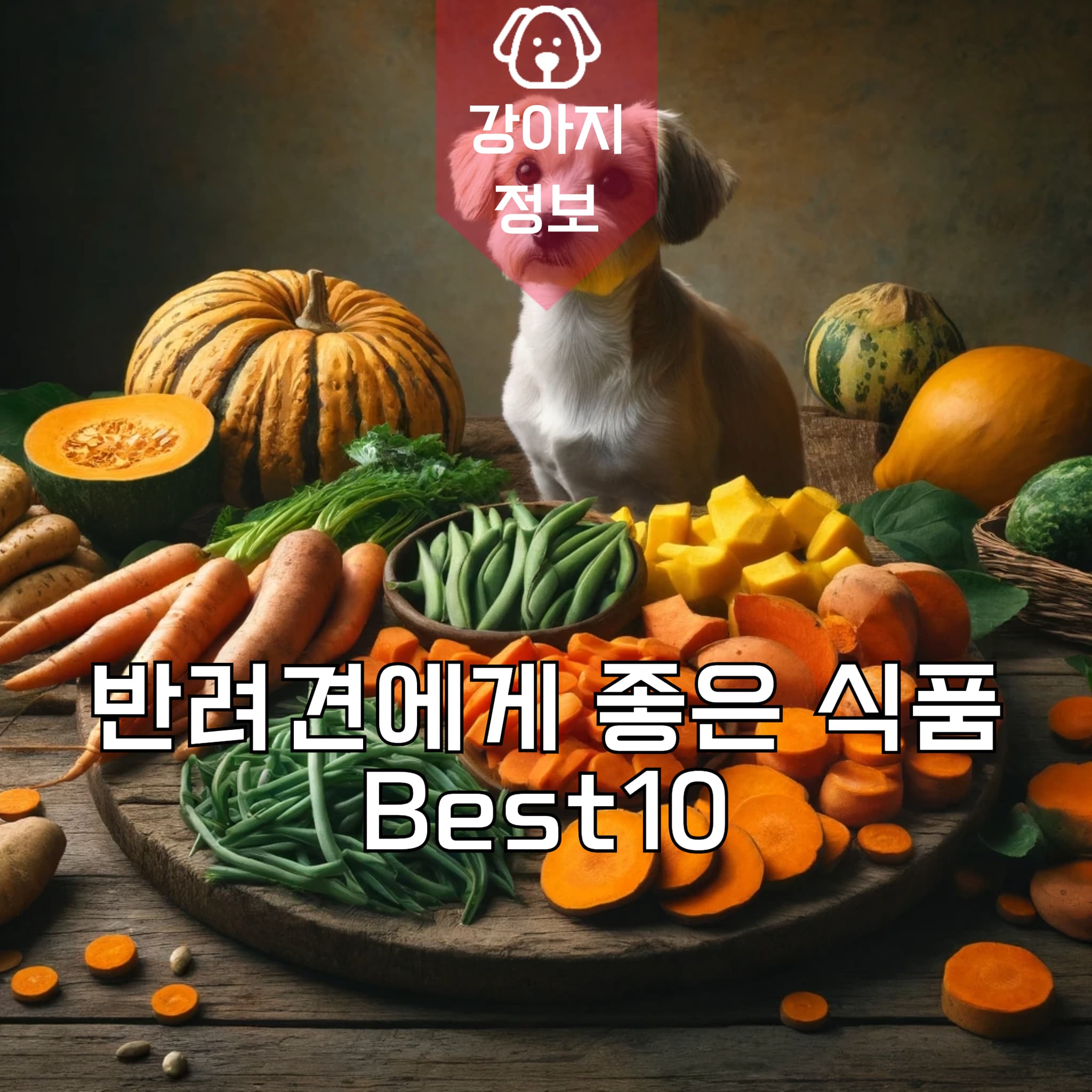 반려견에게 좋은 식품 Best10