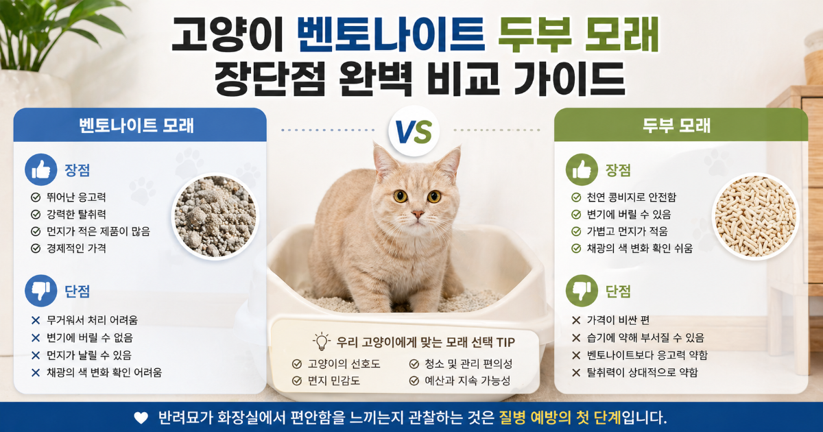 프리미엄 먼지 없는 고양이 벤토나이트 모래의 질감과 먼지 발생 여부 확인