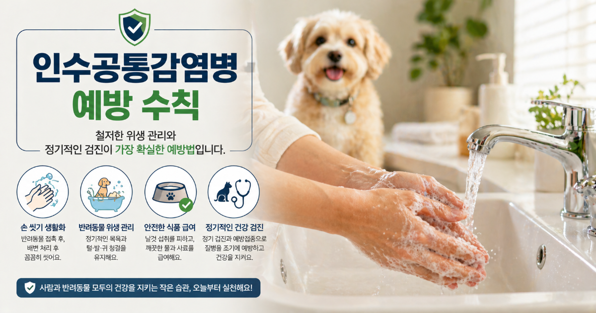 preventing-zoonotic-diseases 인수공통감염병 예방 수칙